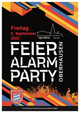 Banner FEIER ALARM PARTY