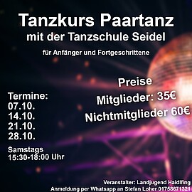 Banner Tanzkurs