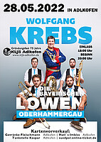 Logo Wolfgang Krebs & Die bayerischen Löwen - Oberhammergau