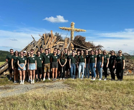 Banner Sonnwendfeuer