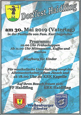 Banner KRK/ FFW - Dorffest