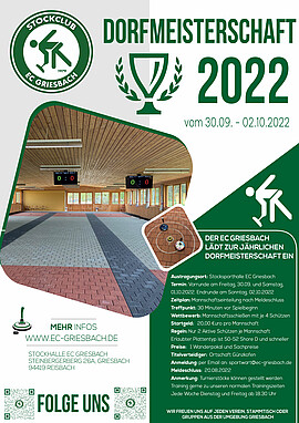 Banner Dorfmeisterschaft 2022