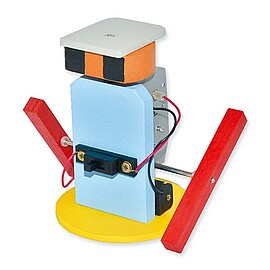 Banner Ferienprogramm "Baue dir deinen eigenen Watschel-Roboter" im TfK-Technikhaus Arnstorf