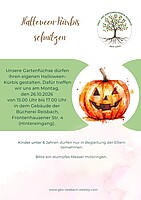 Logo Halloween-Kürbis schnitzen