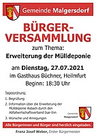 Logo Bürgerversammlung