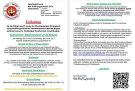 Banner 8. Marktmeisterschaft im Kegeln