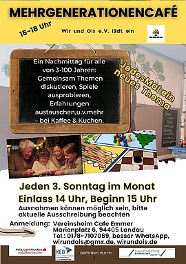 Banner Mehrgenerationencafe