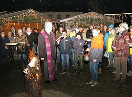 Banner Adventmarkt in Mariakirchen