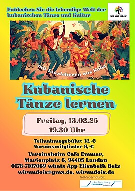 Banner Kubanische Tänze lernen