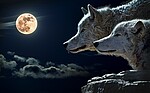 Logo Vollmond-Trommeln für Frieden in unseren Herzen und auf Mutter Gaia