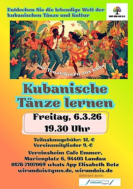 Banner Kubanische Tànze lernen