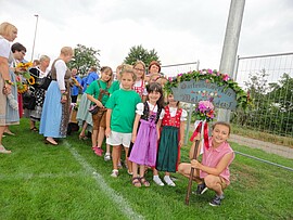 Banner Festauszug SV 50-jähriges Gründungsfest