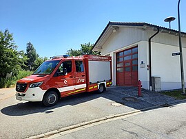Banner Übungen Feuerwehr Indersbach 