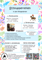 Logo Schnupperreitkurs - 27. + 28.05.2024