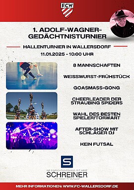 Banner 1. Adolf-Wagner-Gedächtnisturnier