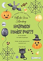 Logo HALLOWEEN Kinder-Party mit Kinderdisco