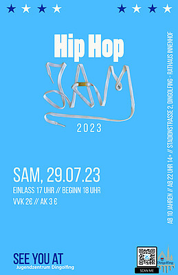 Banner Hip Hop Jam 23 - Open Air