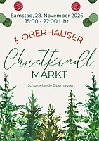 Logo 3. Oberhauser Christkindlmarkt