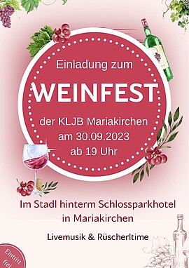 Banner Weinfest
