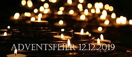 Banner Adventsfeier