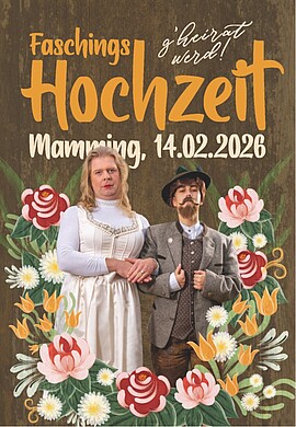 Banner Faschingshochzeit