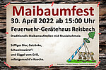 Logo Maibaum Aufstellen am 30.04.2022 am Feuerwehr Gerätehaus Reisbach