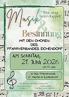 Logo Musik und Besinnung mit den Chören des Pfarrverbands
