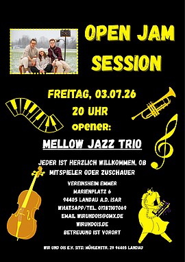 Banner Open Jam Session