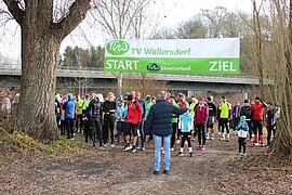 Banner Silvesterlauf TV-Wallersdorf 2025
