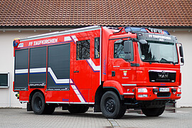 Banner Fahrzeugsegnung LF20