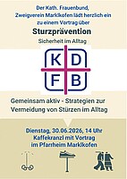 Logo Stürze vermeiden, Risiken erkennen, Beweglichkeit erhalten