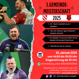 Banner Gemeindemeisterschaft 2025