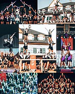 Logo Faschingszug Simbach/Landau - Auftritt Showtanzgruppe