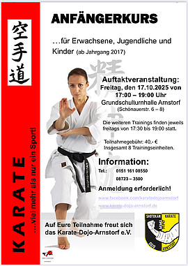 Banner Karate Anfängerkurs