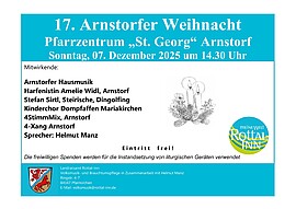 Banner Arnstorfer Weihnacht