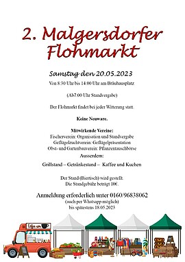 Banner 2. Malgersdorfer Flohmarkt