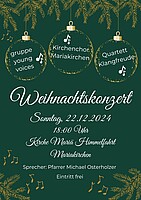 Logo Weihnachtskonzert in Mariakirchen