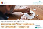 Logo Leistungen der Pflegeversicherung mit Schwerpunkt Tagespflege