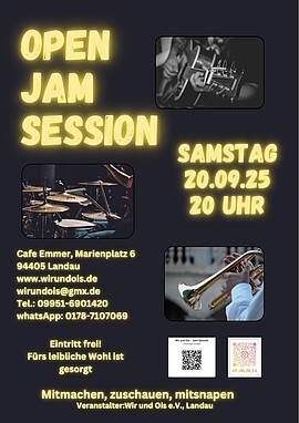 Banner Open Jam Session 