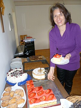 Banner Kreuzwegandacht mit anschl. Kaffeekränzchen