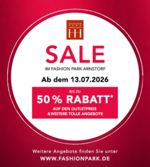 Logo Sale im Fashion Park Arnstorf