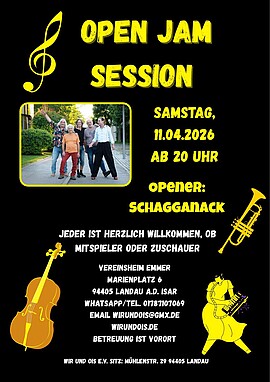 Banner Open Jam Session
