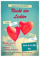 Logo Entfällt: NACHT DER LICHTER -Love is in the air-