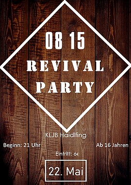 Banner 0815 Revival Party *abgesagt*
