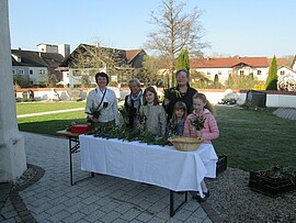 Banner Palmbuschen Verkauf in Malgersdorf und Jägerndorf wird je nach aktueller Lage stattfinden