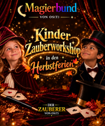 Logo Kinder Zauber-Workshop in den Herbstferien - Landshut
